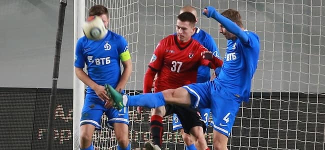 Гол в матче "Химки-Динамо" позволил игроку выиграть 6300000 рублей